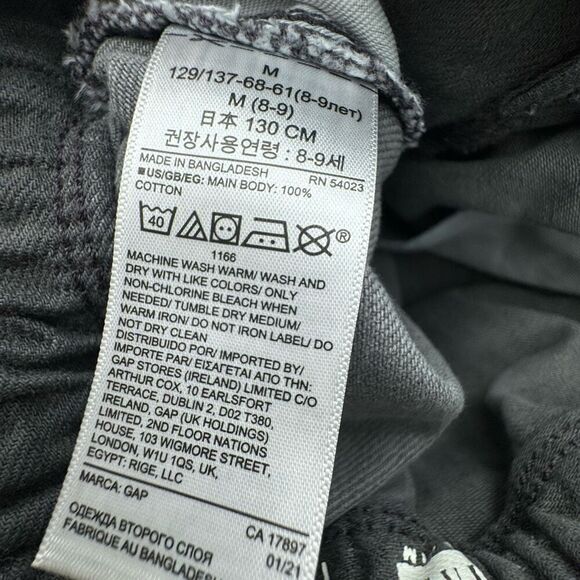 J. Crew Gap Bundle Boys Shorts Size Medium 10 Plaid Denim Gray Blue Gently Used - Picture 9 of 11